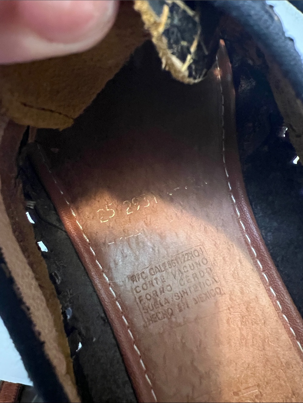 RARMURI HUARACHES PLATFORM OXFORD SHOES SNAKE EMBOSSED LEATHER MEXICO SIZE 8 - Picture 13 of 14